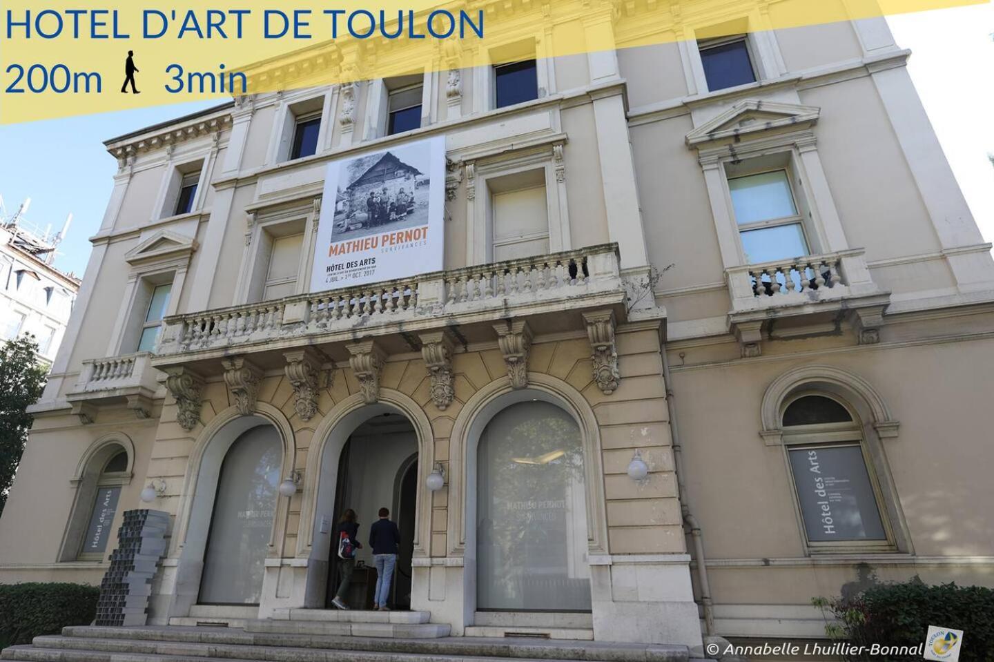 #3 Toulon Centre, Balcon, Lumineux, Stationnement Facile, Tout Confort Esterno foto
