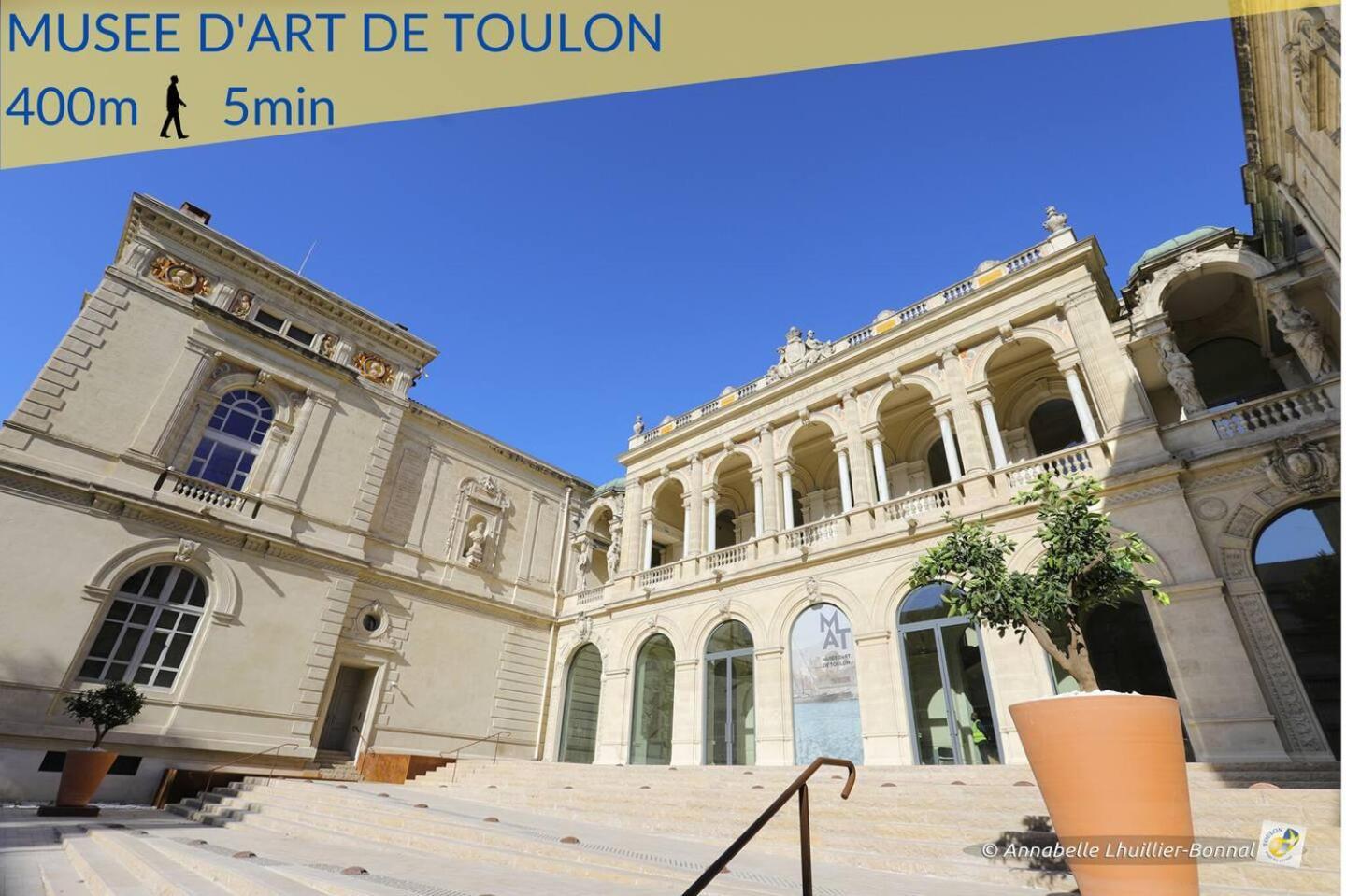 #3 Toulon Centre, Balcon, Lumineux, Stationnement Facile, Tout Confort Esterno foto